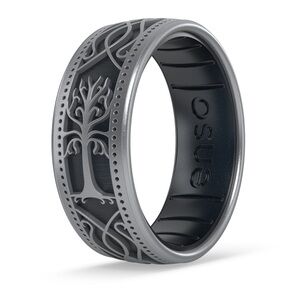 NWT Enso The Lord of the Rings Silicone Ring - Tree of Kings 9